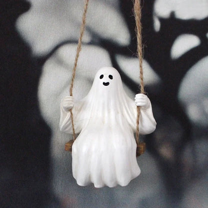 Halloween Cute Swing Ghost