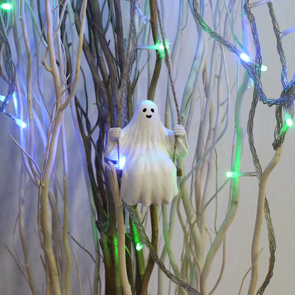 Halloween Cute Swing Ghost